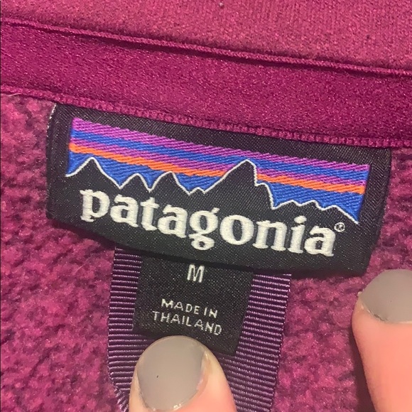 Patagonia 1/4 zip pull over better sweater - Picture 3 of 4